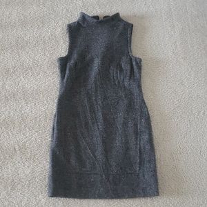 Turtleneck wool dress